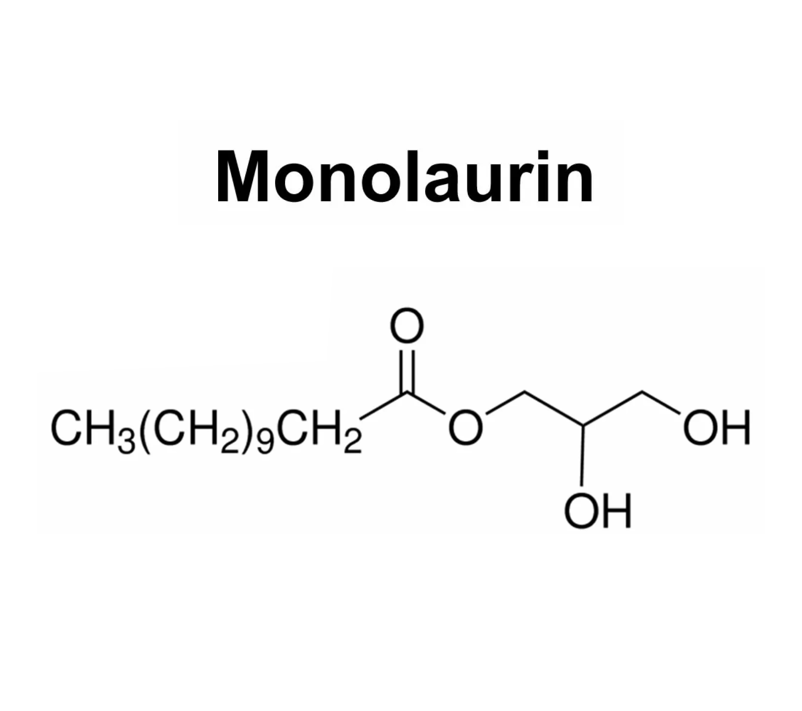 Монолаурин - химическая формула
